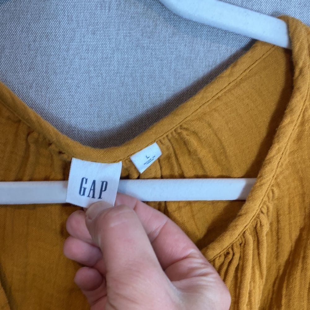 GAP Mustard Yellow Dress - Picture 2 of 6